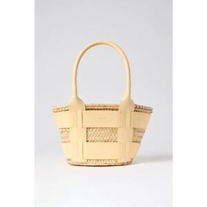Demellier White Mini Santorini Bag